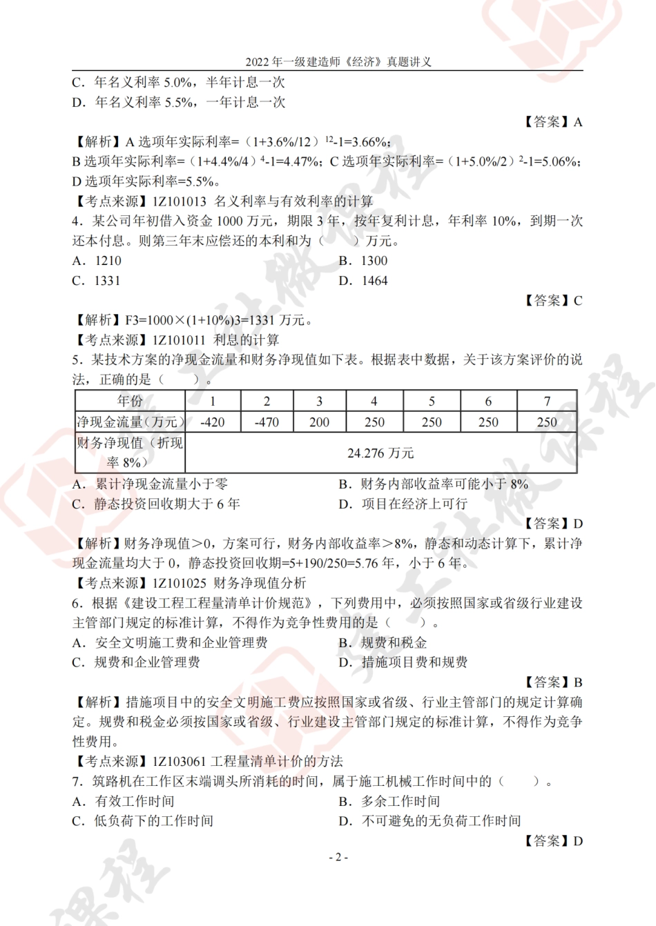 2022年一建《经济》真题讲义.pdf_第2页