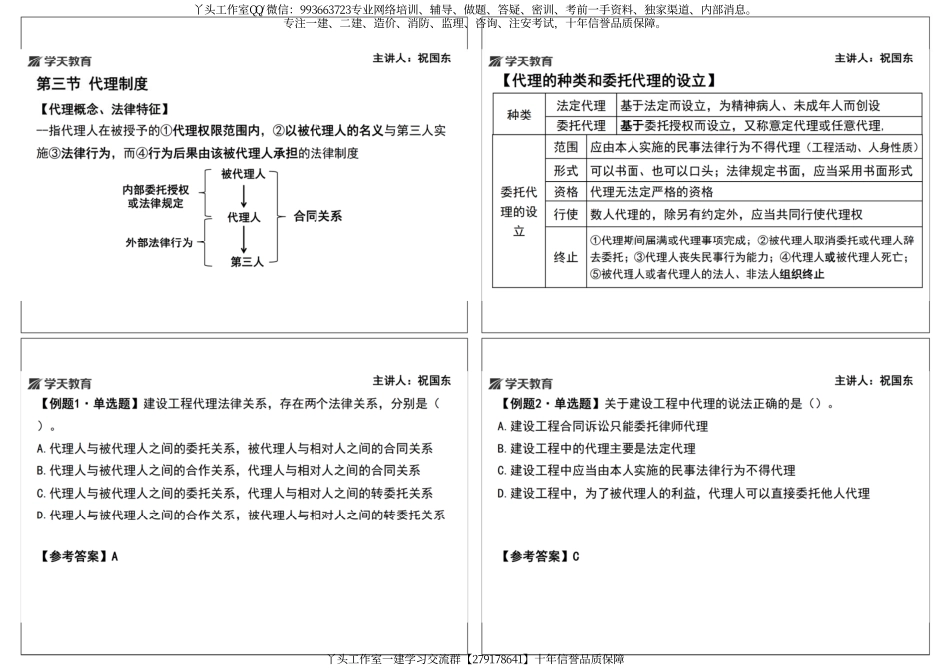01.2022年一建法规考点预习班讲义【黑白打印版】12.13-12.16.pdf_第2页