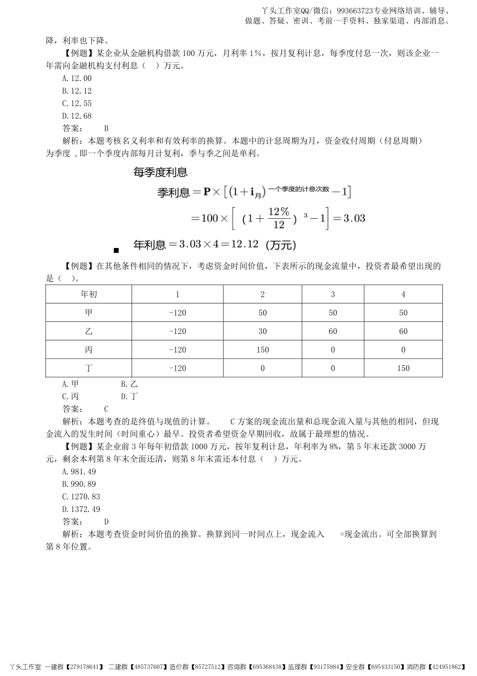 02-中教-2022一建《工程经济》密卷提分_核心资料.pdf_第3页