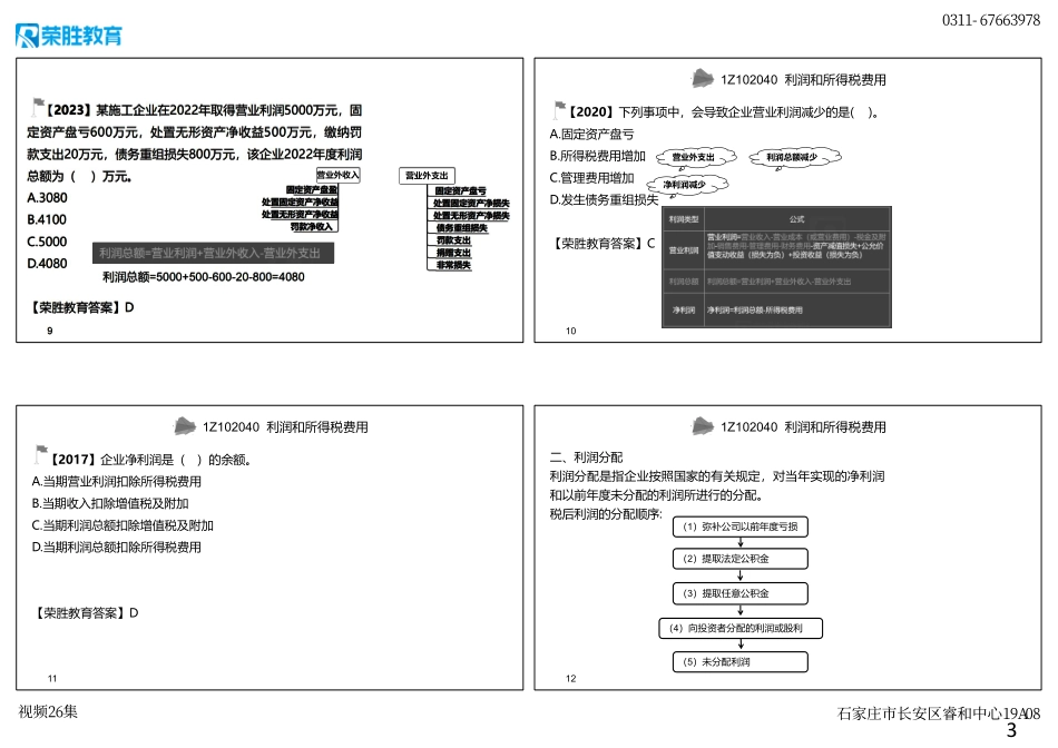 视频26集1Z102040利润和所得税费用.pdf_第3页