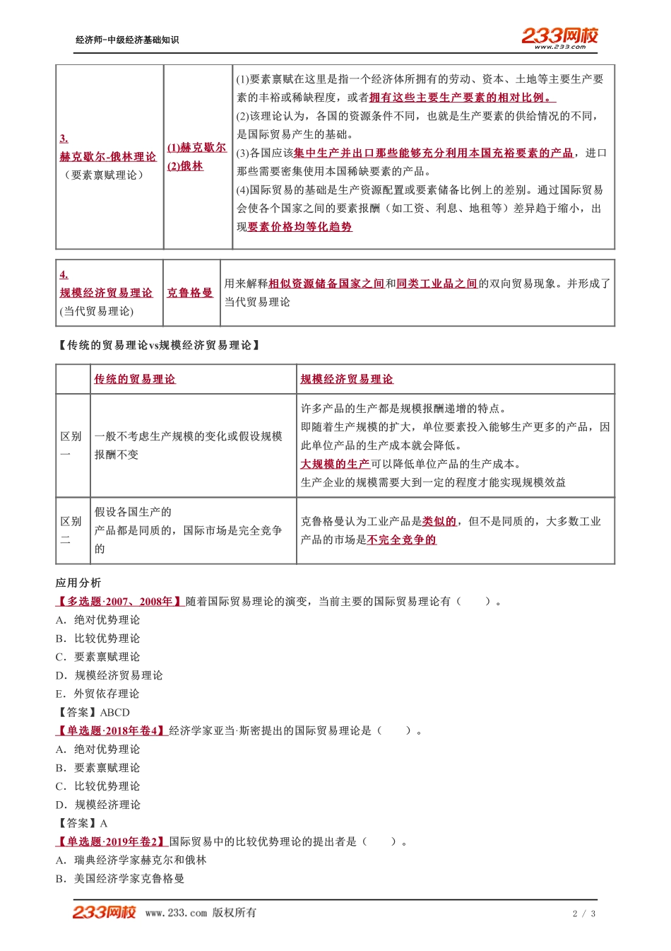 034、2023-中级《经济基础》教材精讲班-郑伟-国际贸易理论（一）.pdf_第2页