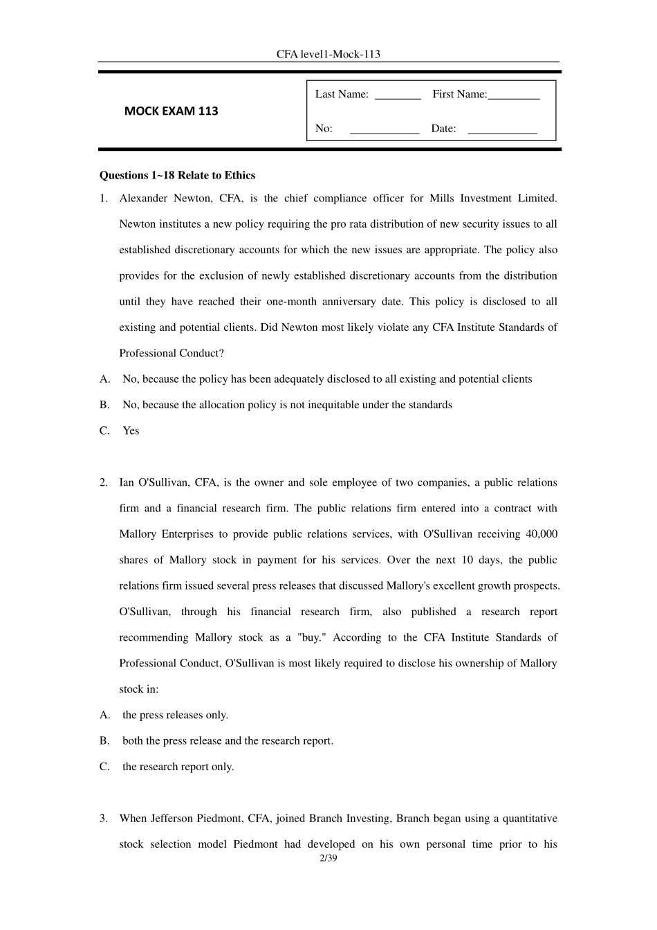 2016_CFA_Level_1_Mock_Exam_morning_questions_removed(1).pdf_第2页