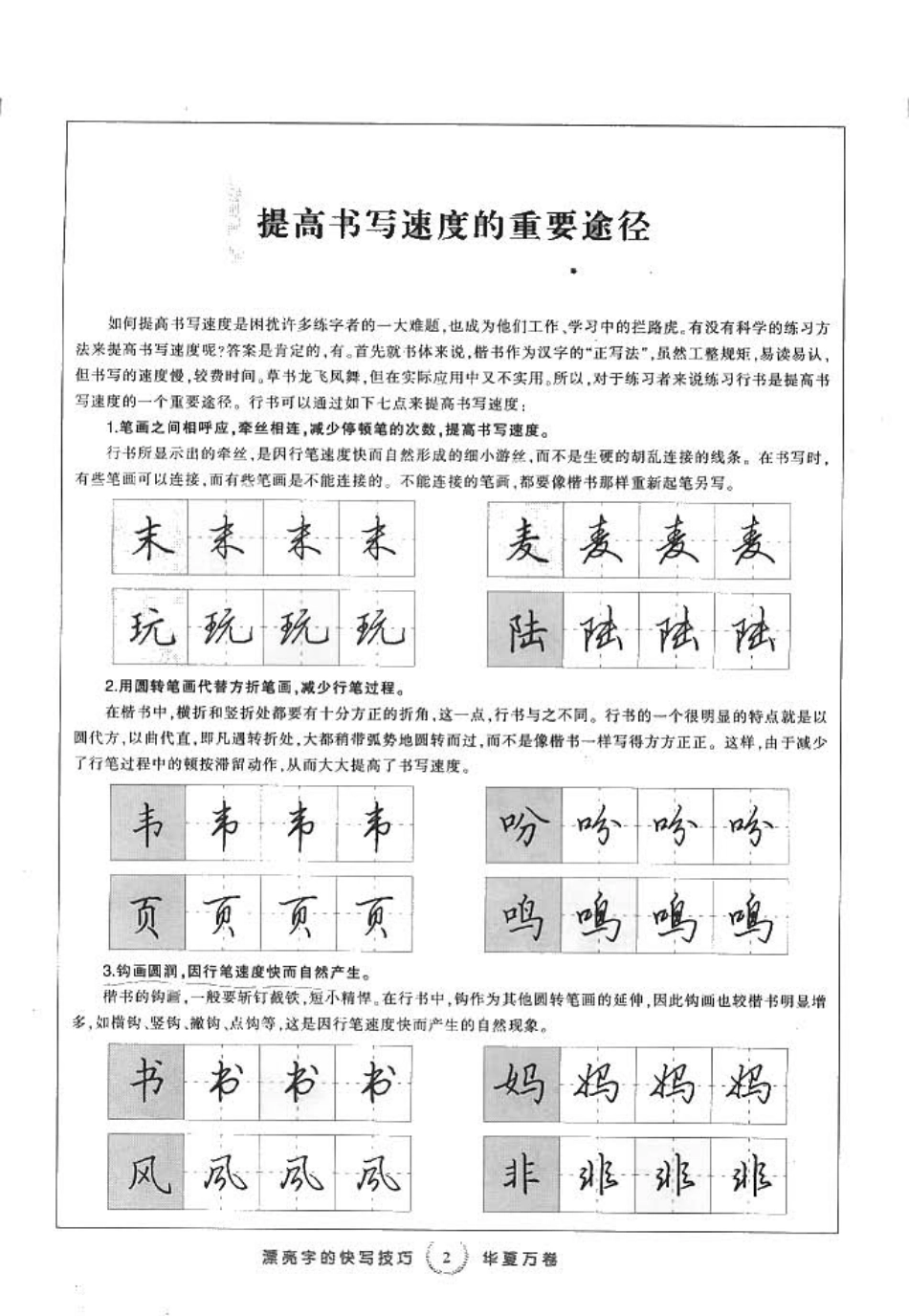 田英章 漂亮字的快写技巧.pdf_第3页