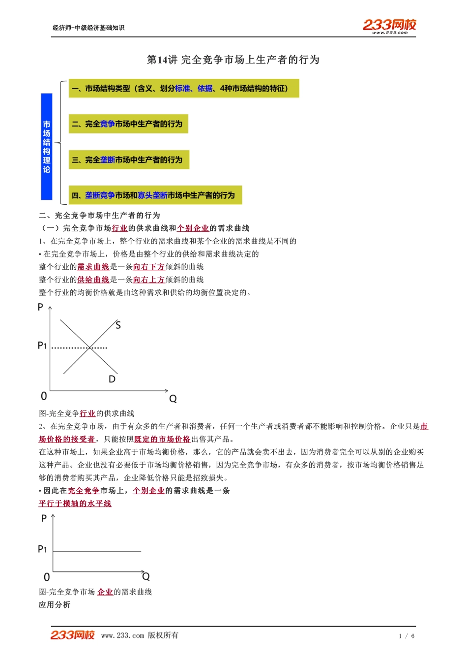 014、2023-中级《经济基础》教材精讲班-郑伟--完全竞争市场上生产者的行为.pdf_第1页