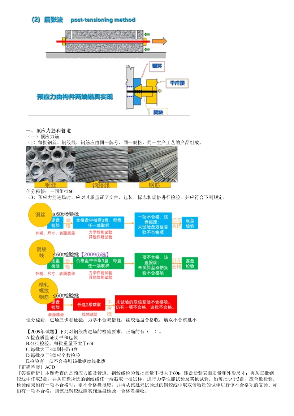 35、1K412000第09讲　预应力混凝土施工技术（一）.pdf_第2页