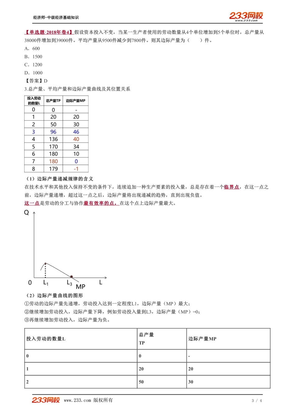 009、2023-中级《经济基础》教材精讲班-郑伟--生产函数和生产曲线（一）.pdf_第3页