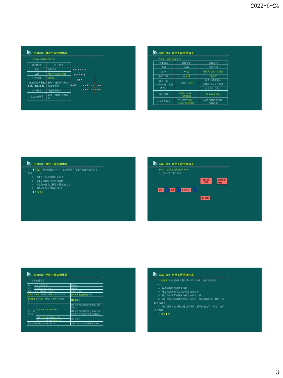 2022一级建造师《建设工程法规及相关知识》精讲班讲义.pdf_第3页