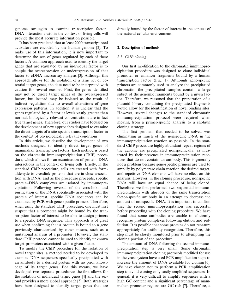 Identification of unknown target genes using ChIP(1).pdf_第2页