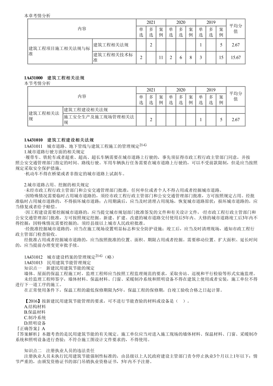 69、1A431000第01讲　建筑工程相关法规.pdf_第1页