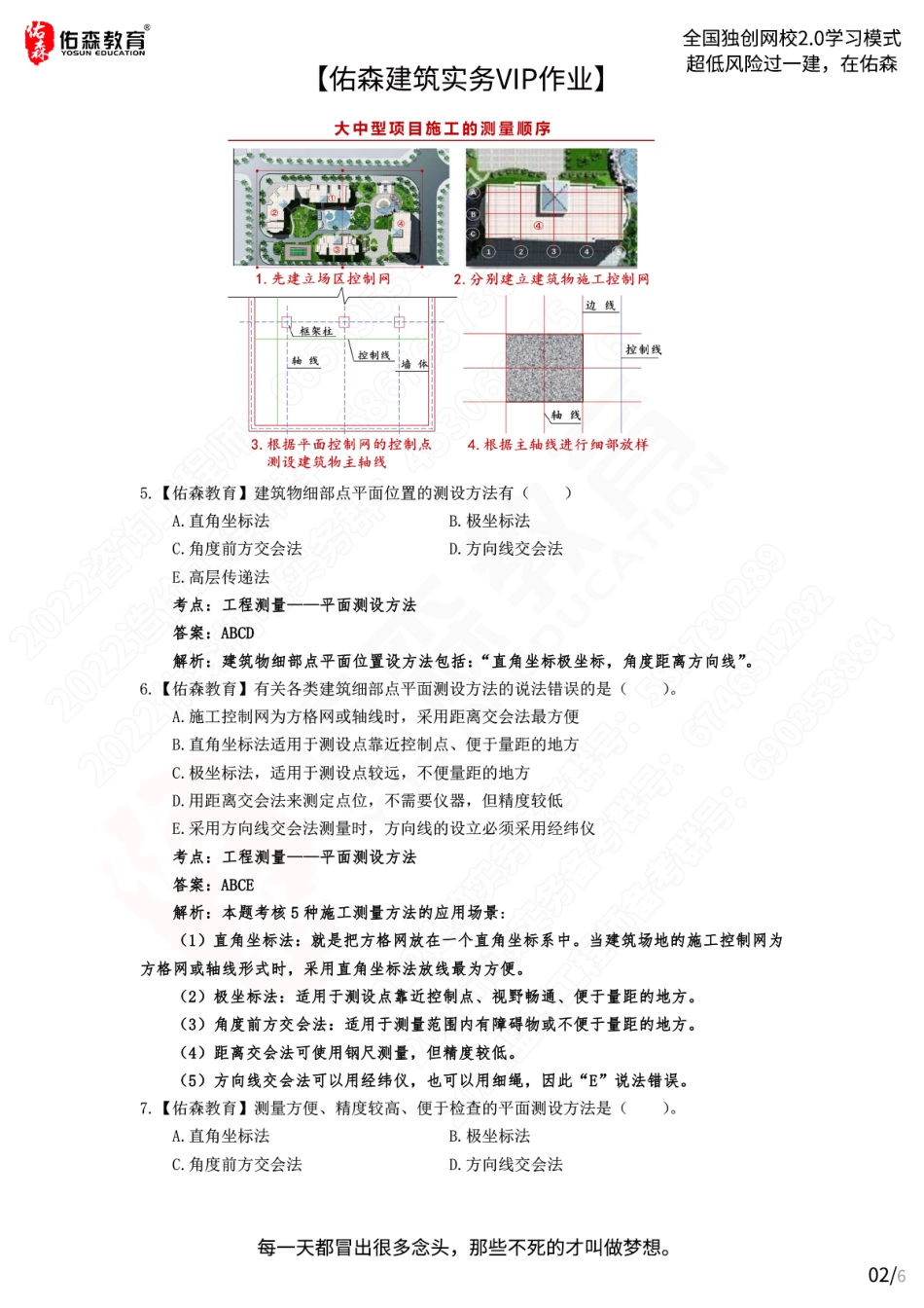 【佑森建筑实务VIP作业答案】：6月8日.pdf_第2页