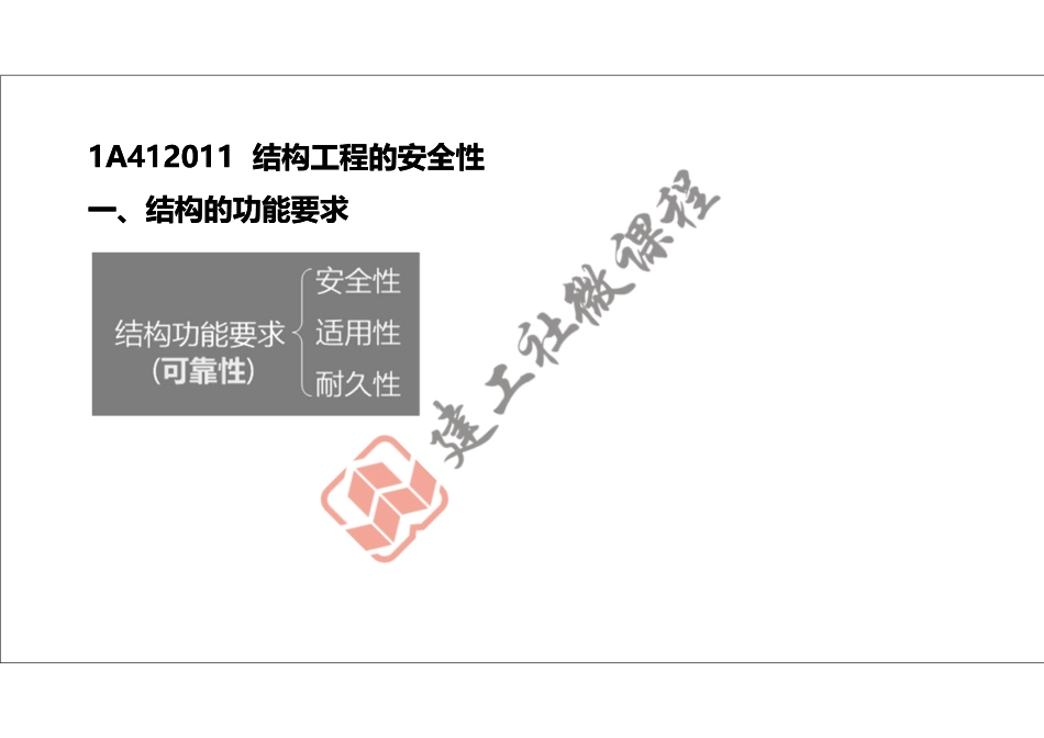 2022年一建《建筑》精讲课程第02节-1A412000结构设计与构造 1A413000装配式建筑-打印版.pdf_第3页