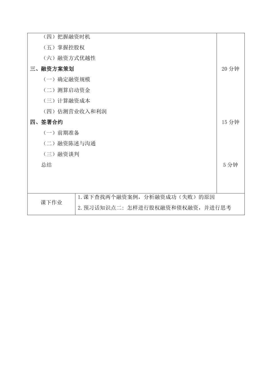 4.3.1教案-专题四话题三—1创业的钱从哪里来到哪里去？.pdf_第2页