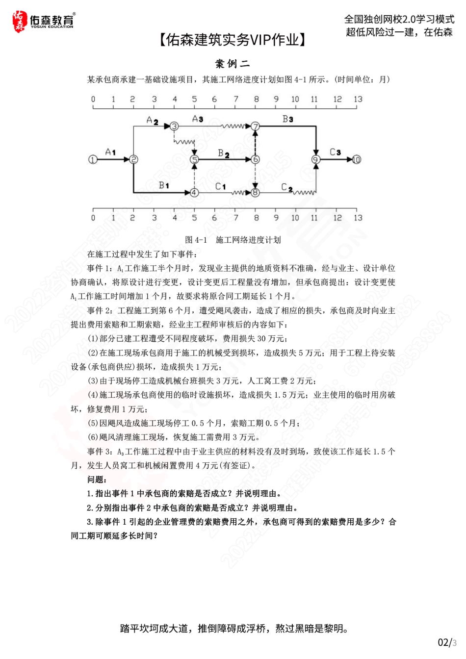 【佑森建筑实务VIP作业】：3月28日.pdf_第2页