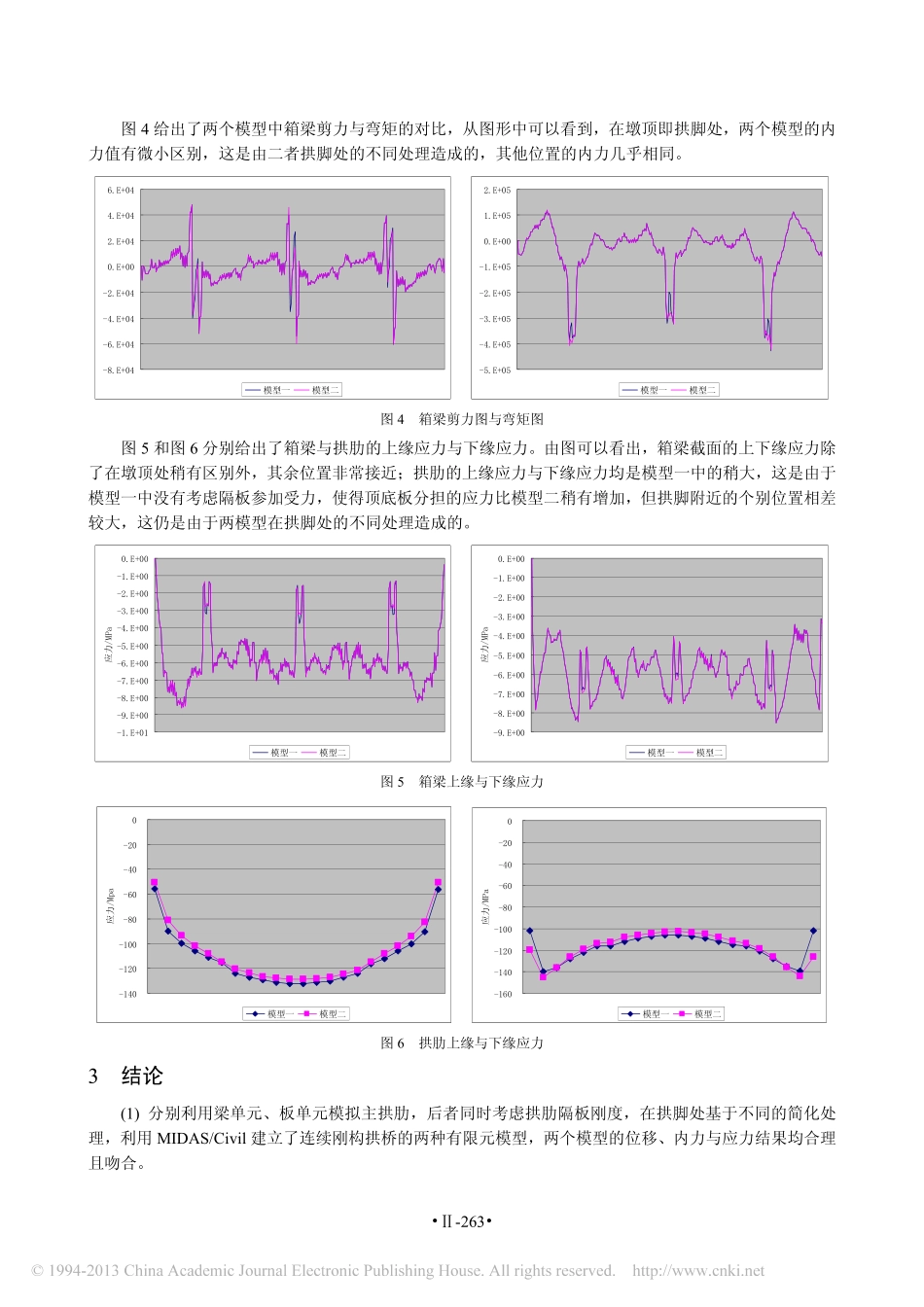 05-襄樊汉江五桥有限元分析中拱肋处理的对比研究.pdf_第3页