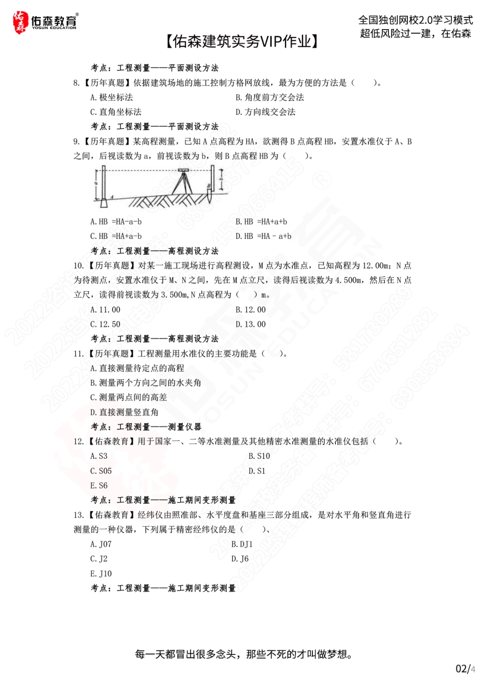 【佑森建筑实务VIP作业】：6月8日.pdf_第2页