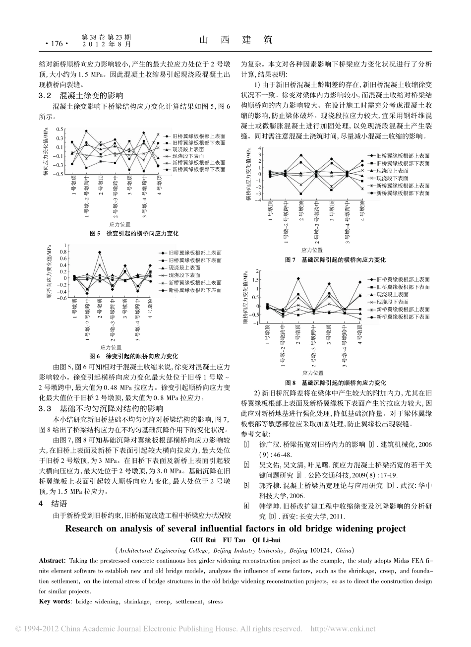 21-检测加固-旧桥拓宽工程中若干影响因素的分析研究.pdf_第2页