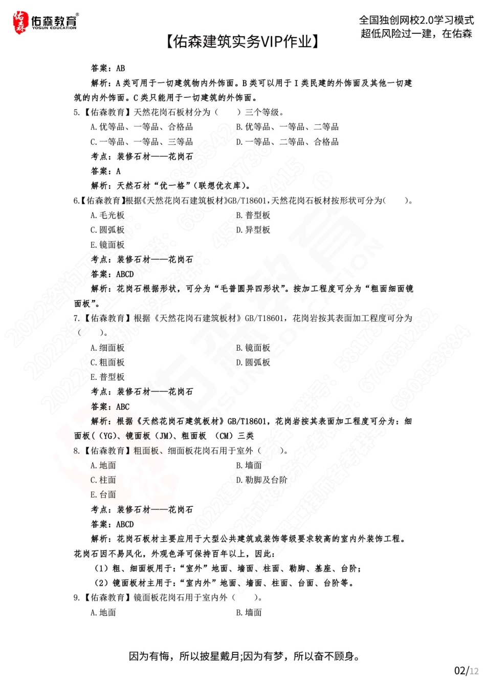 【佑森建筑实务VIP作业2答案】：6月8日.pdf_第2页