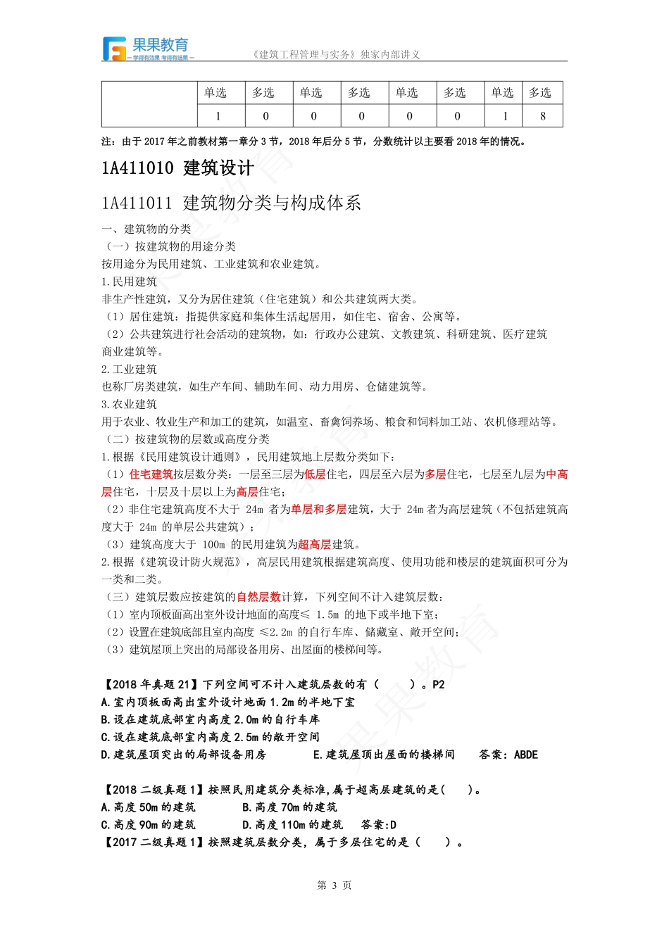 《建筑实务》讲义（完整版）.pdf_第3页