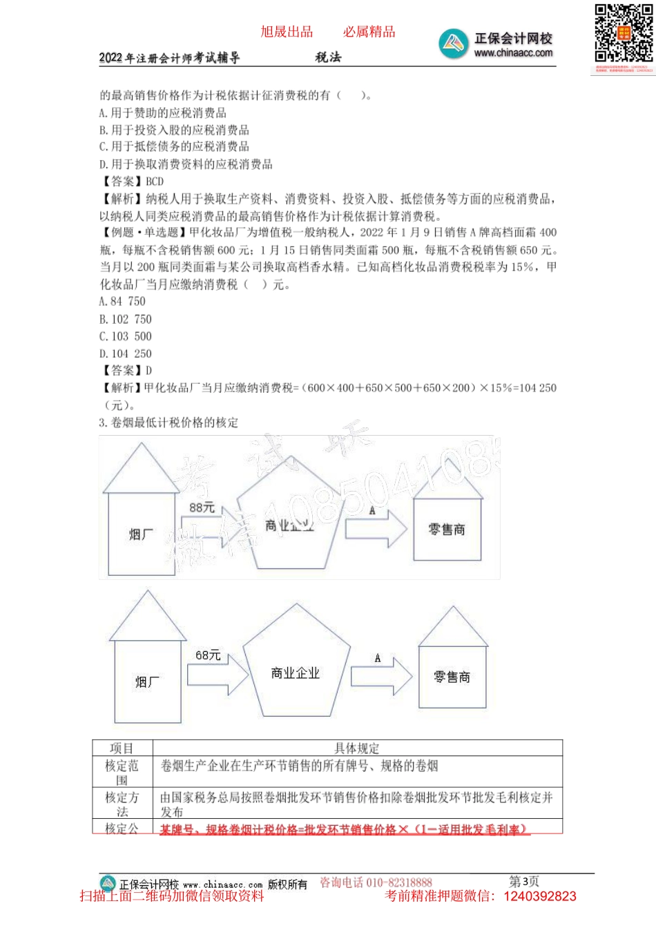 07消费税计税依据、应纳税额计算等、城建税及其附加税费（2022.04.06）.pdf_第3页