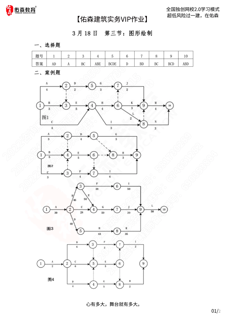 【佑森建筑实务VIP作业答案】：3月18日.pdf_第1页