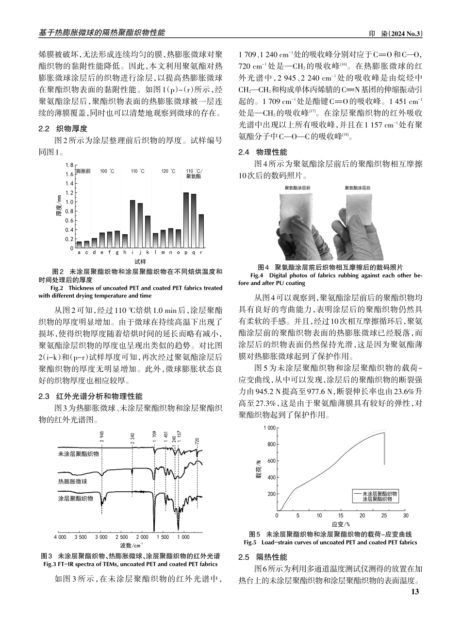 基于热膨胀微球的隔热聚酯织物性能.pdf_第3页