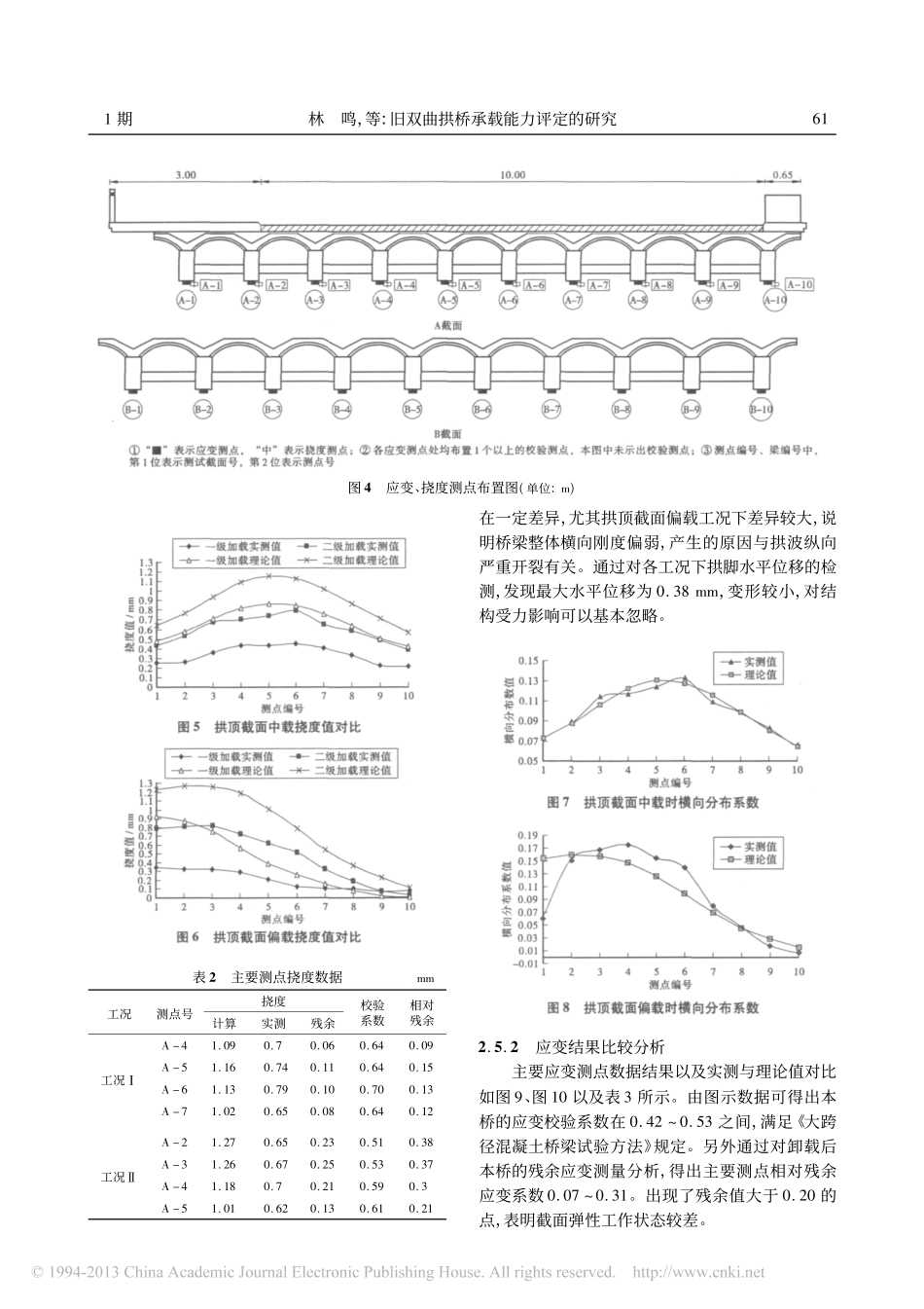 14-旧双曲拱桥承载能力评定的研究.pdf_第3页