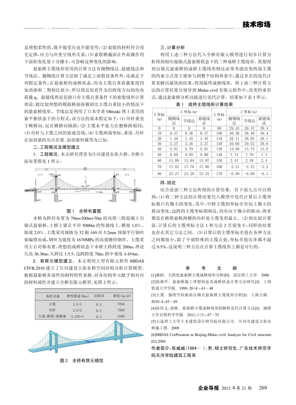16-自锚式悬索桥成桥主缆线形计算方法比较研究.pdf_第2页