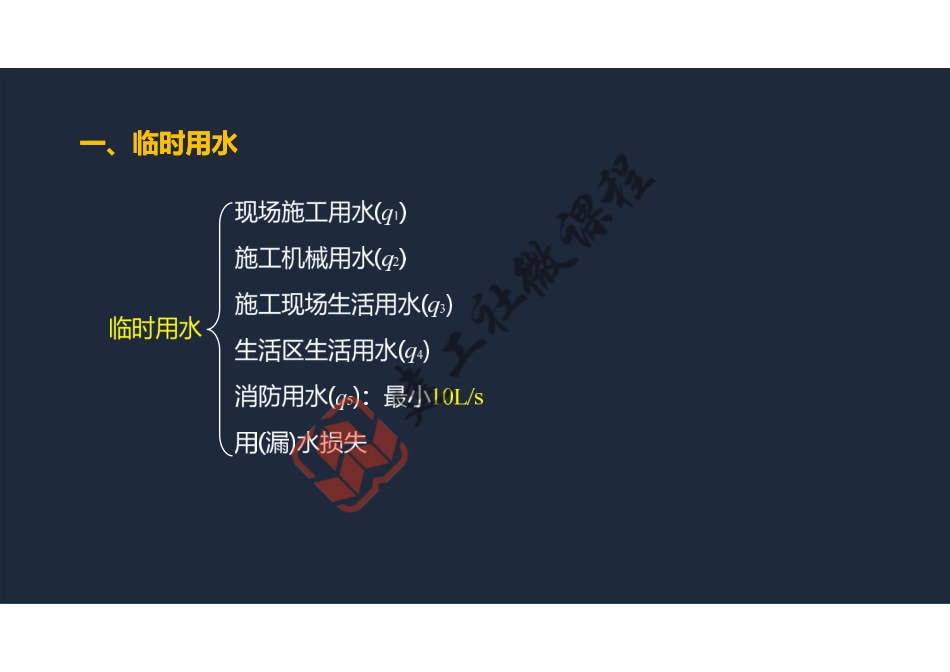 2022年一建《建筑》精讲课程第15节-1A421000项目组织管理(临时用水、环境保护与职业健康)-阅读版.pdf_第3页