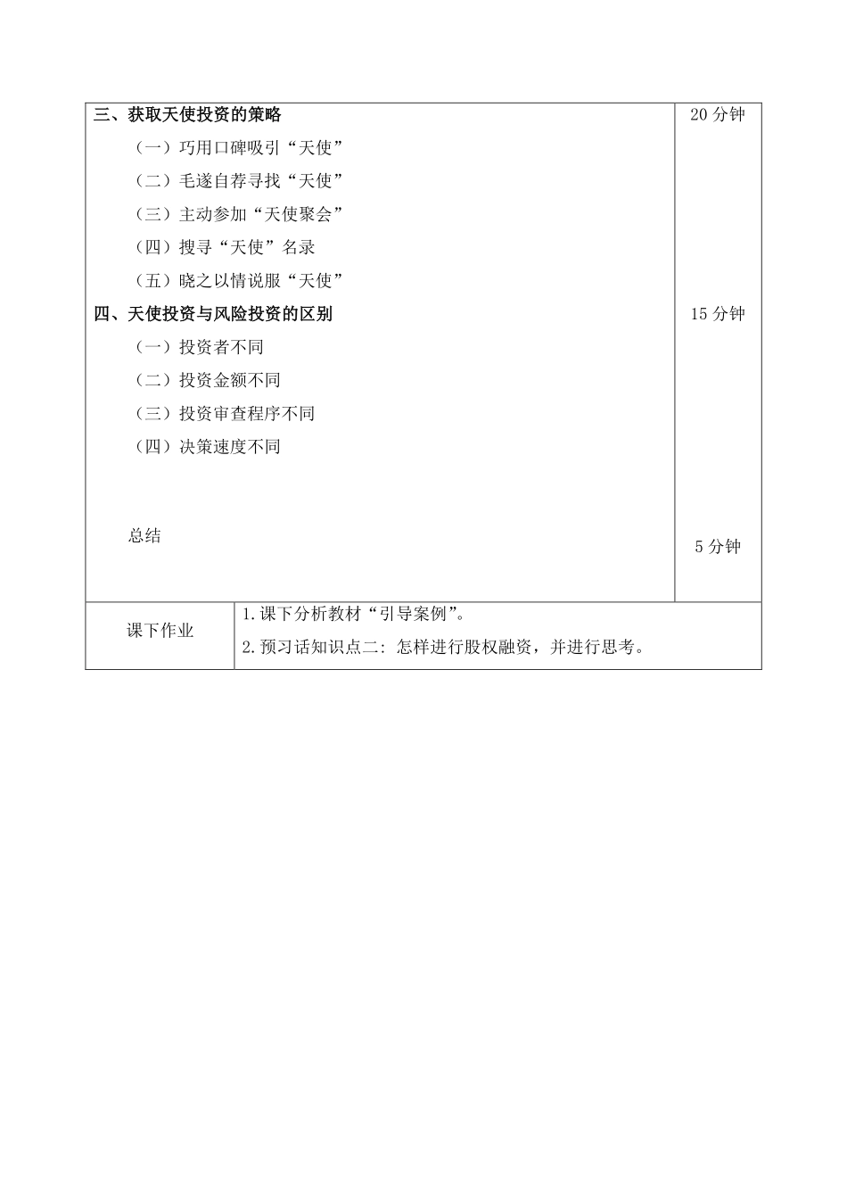 4.3.3教案-专题四话题三—3怎样获得风险投资、天使投资.pdf_第2页