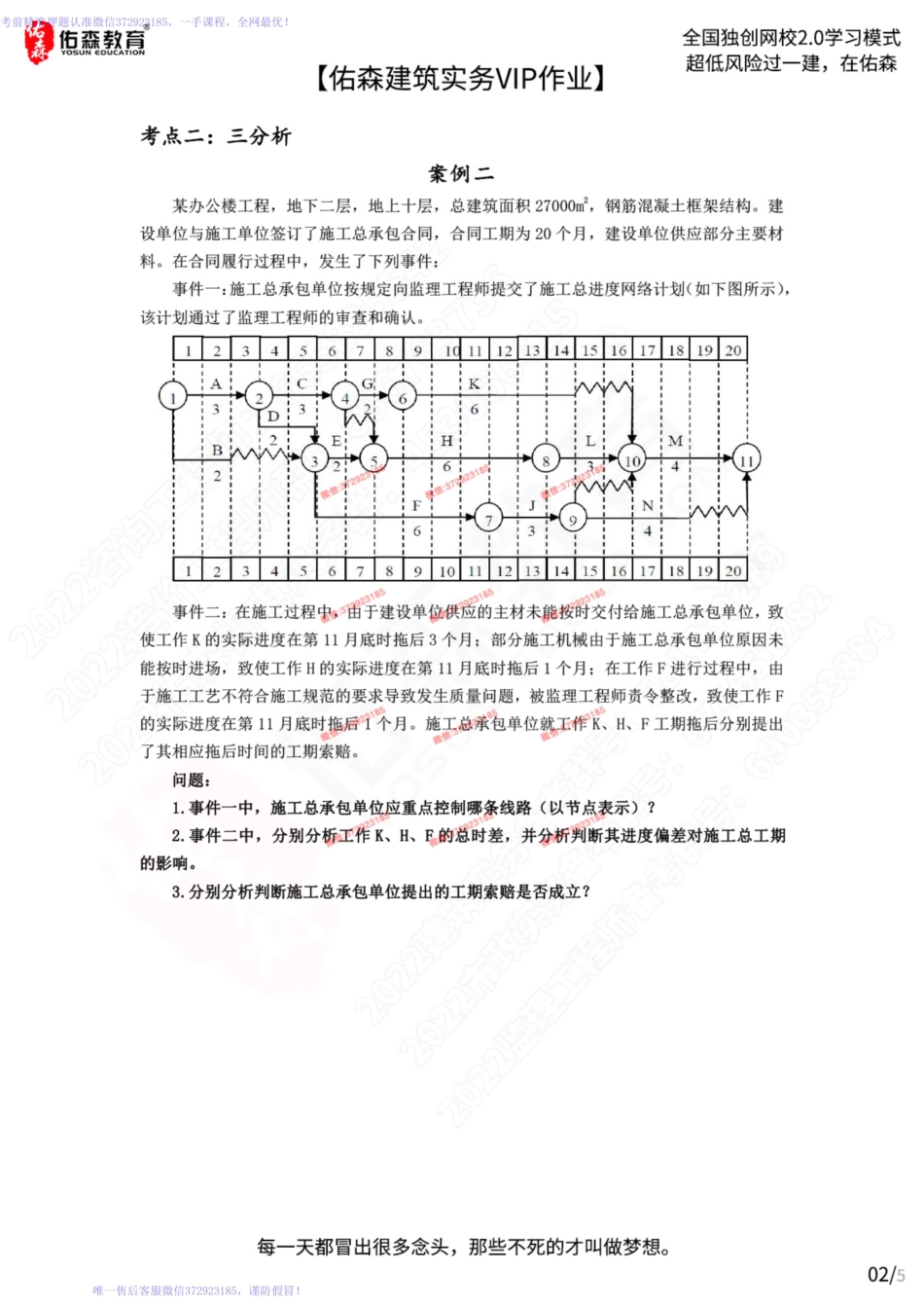 【佑森建筑实务VIP作业】：3月23日.pdf_第2页