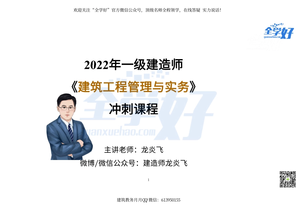 2022年一建建筑实务冲刺课程--13---验收篇.pdf_第1页