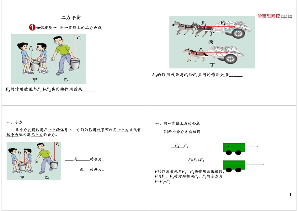 第12讲运动和力-二力平衡.pdf_第1页