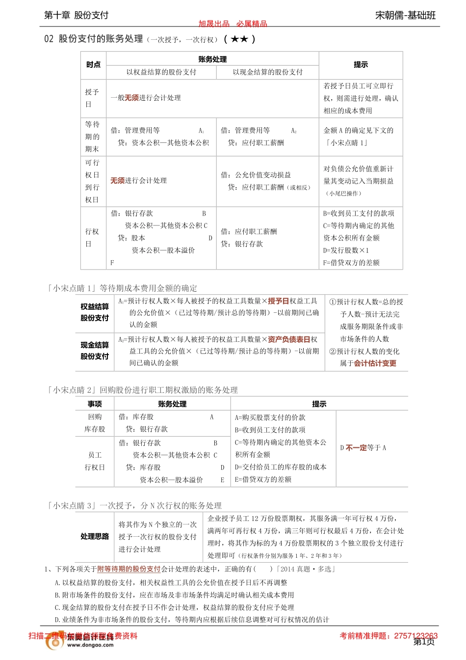 第30讲_股份支付的账务处理集团股份支付的账务处理.pdf_第1页