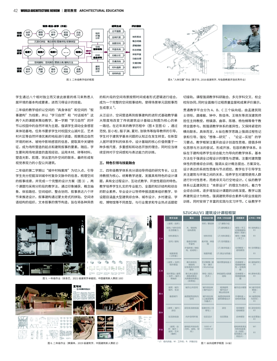 交融与调适：深圳大学“一横多纵”设计教学体系的实践.pdf_第2页