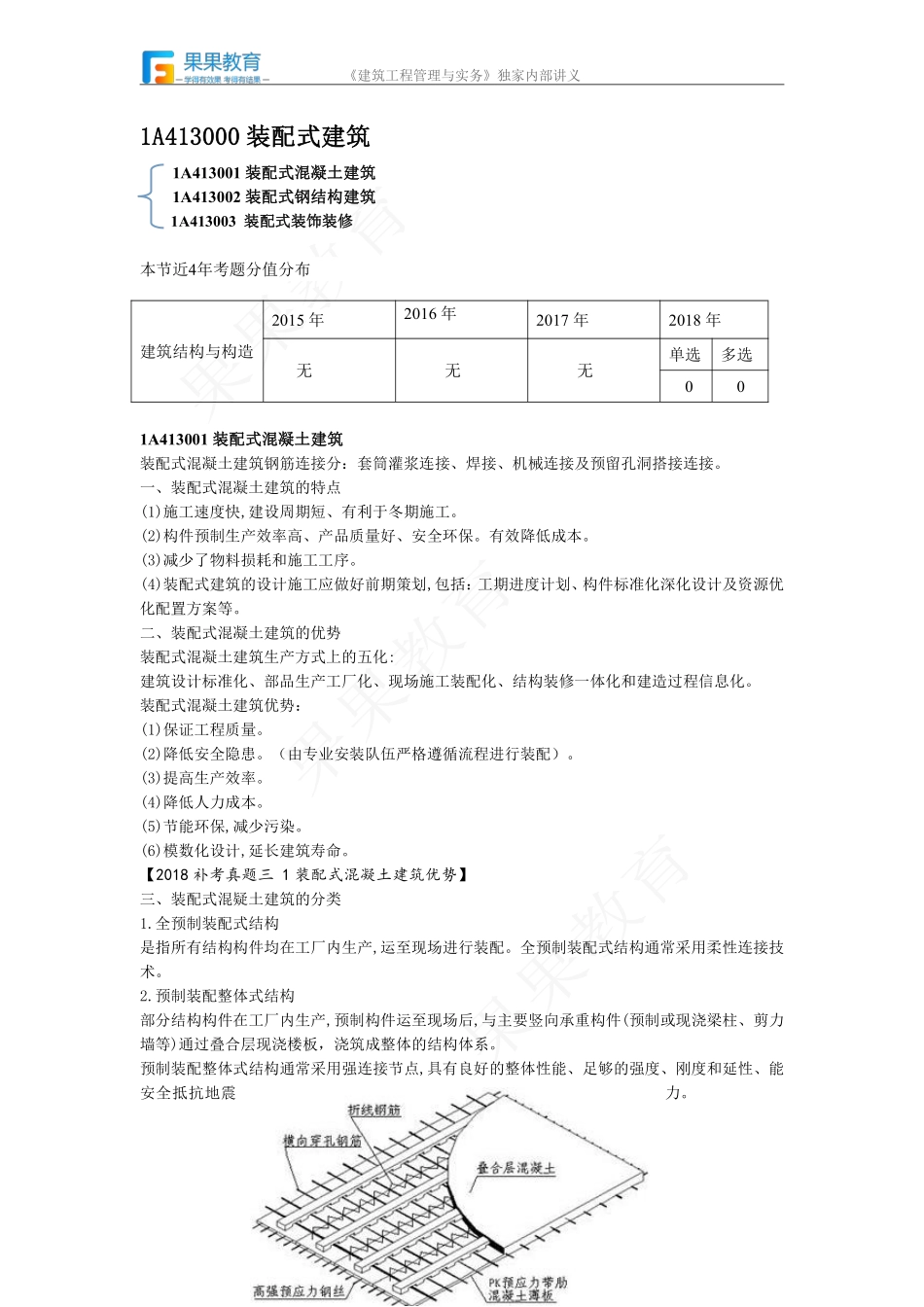《建筑实务》－精讲精练－第08讲－1A413000+1A414010（1）.pdf_第1页