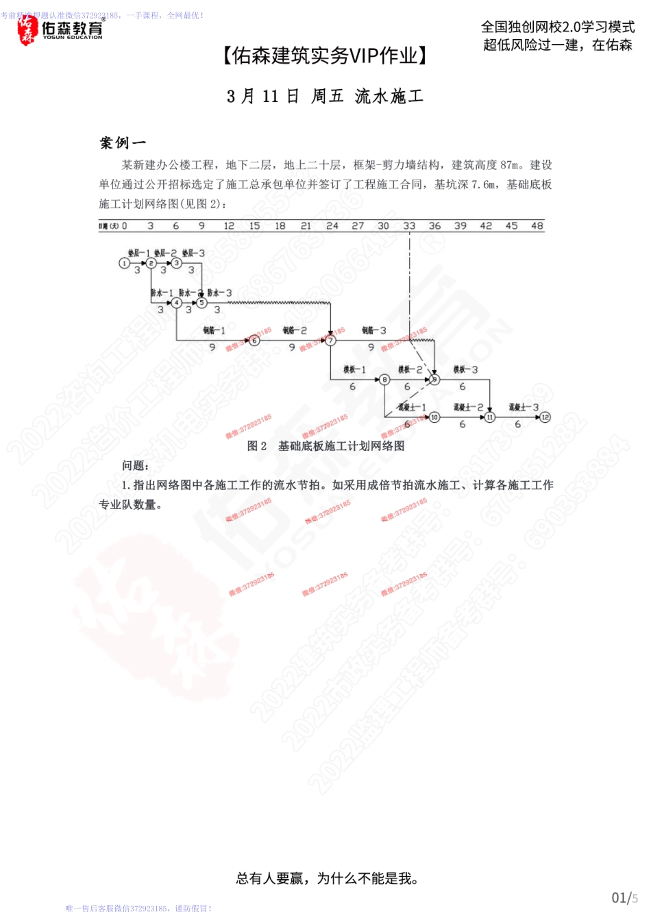 【佑森建筑实务VIP作业】：3月11日.pdf_第1页
