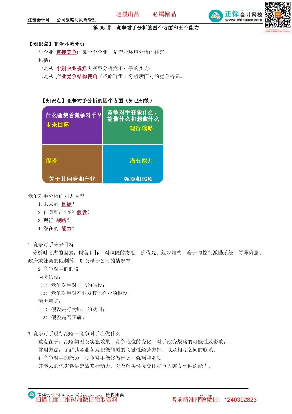 第0205讲　竞争对手分析的四个方面和五个能力_create.pdf_第1页