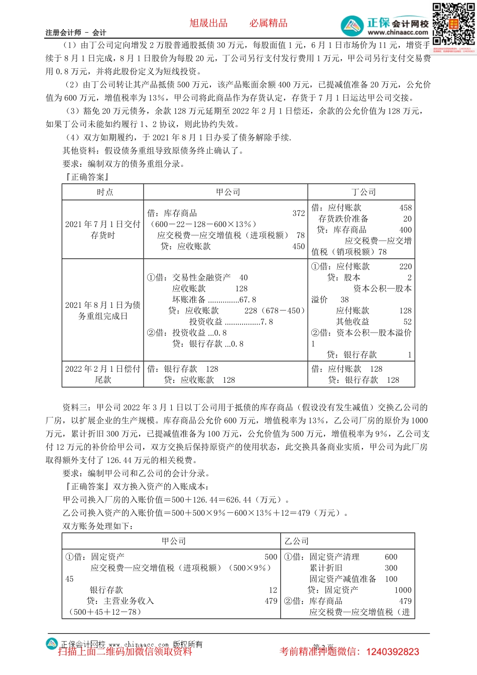 第0205讲　资产及资产减值、债务重组、非货币性资产交换、外币折算专题（三）-_create.pdf_第2页