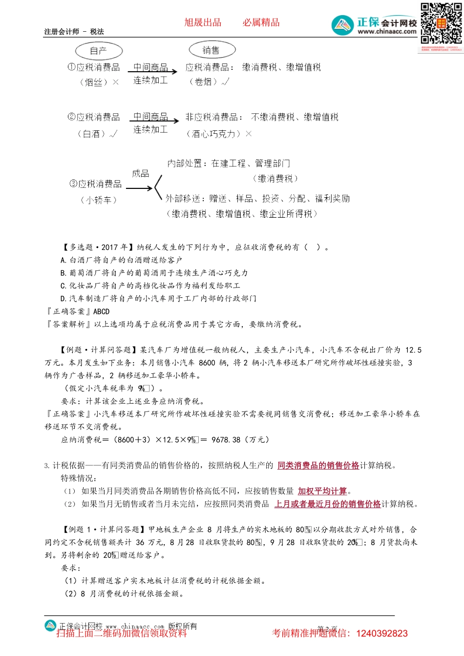 第0305讲　生产销售环节应纳消费税的计算_create.pdf_第2页