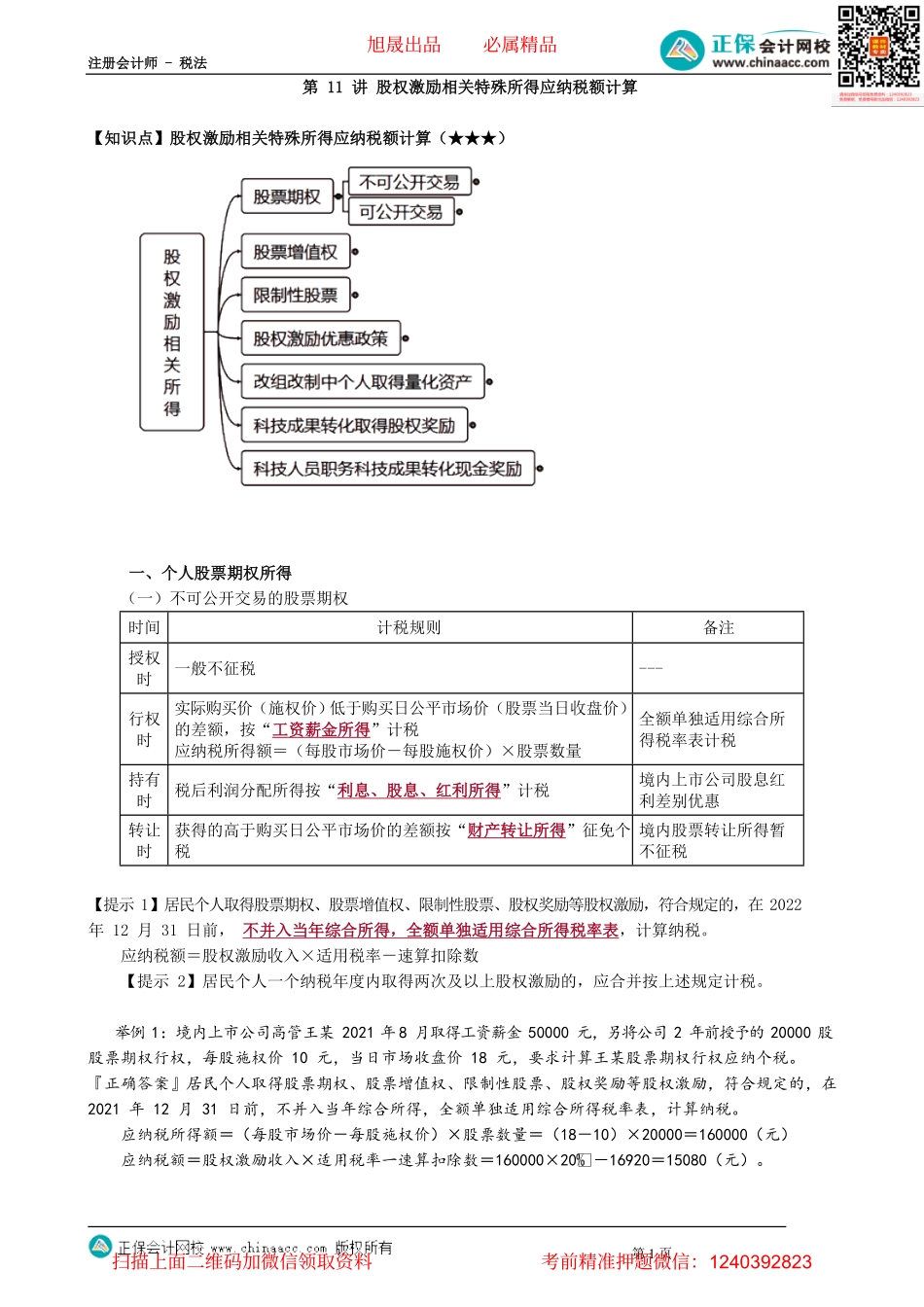 第0511讲　股权激励相关特殊所得应纳税额计算_create.pdf_第1页
