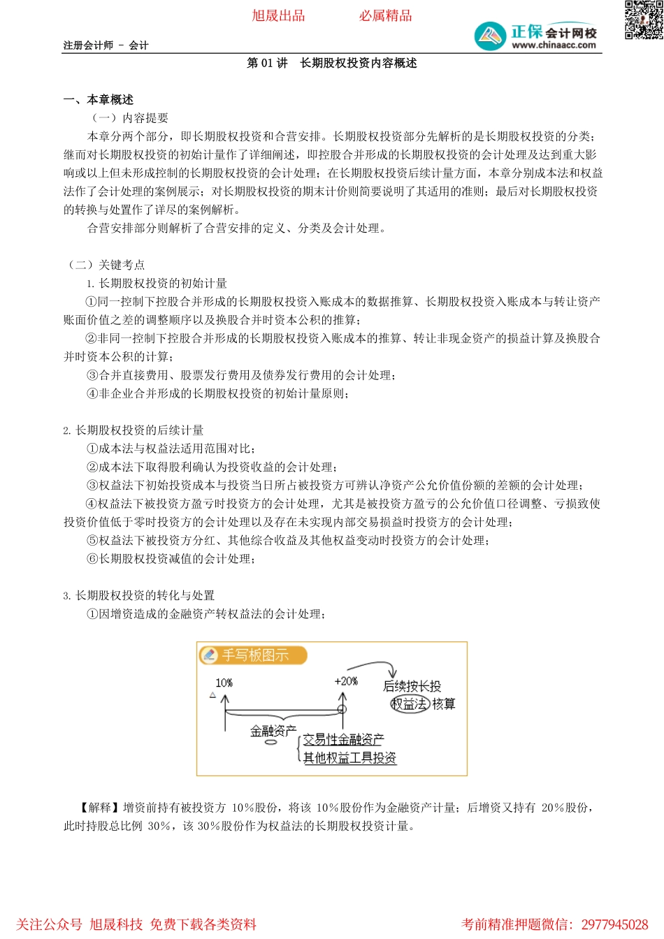 第0601讲　长期股权投资内容概述_create.pdf_第1页