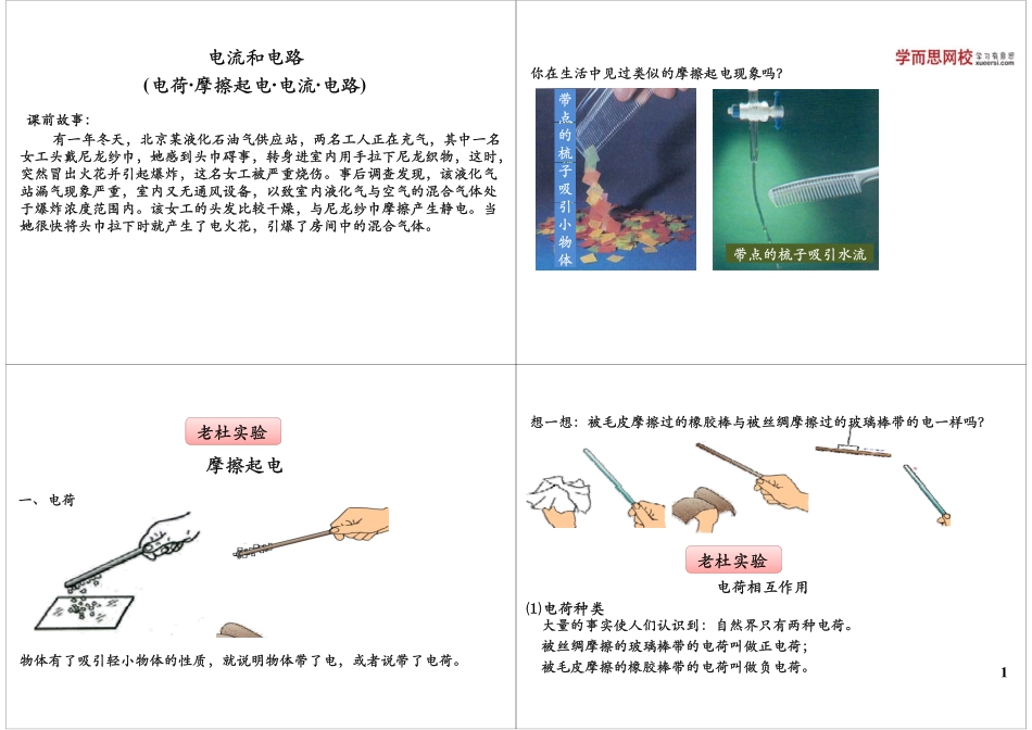 电流和电路（电荷·摩擦起电·电流·电路）(1).pdf_第1页