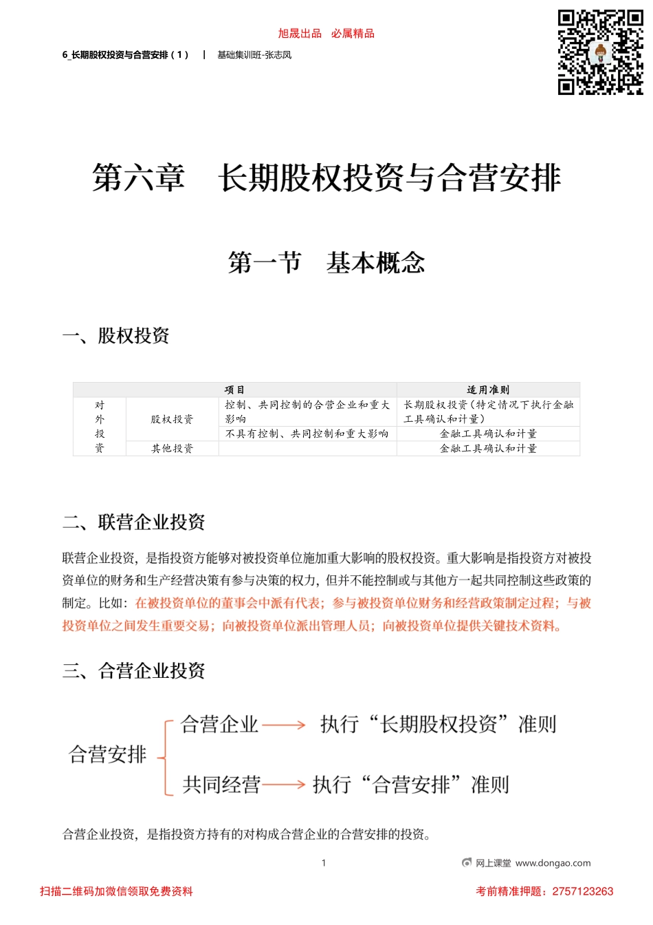 6_长期股权投资与合营安排（1）.pdf_第1页