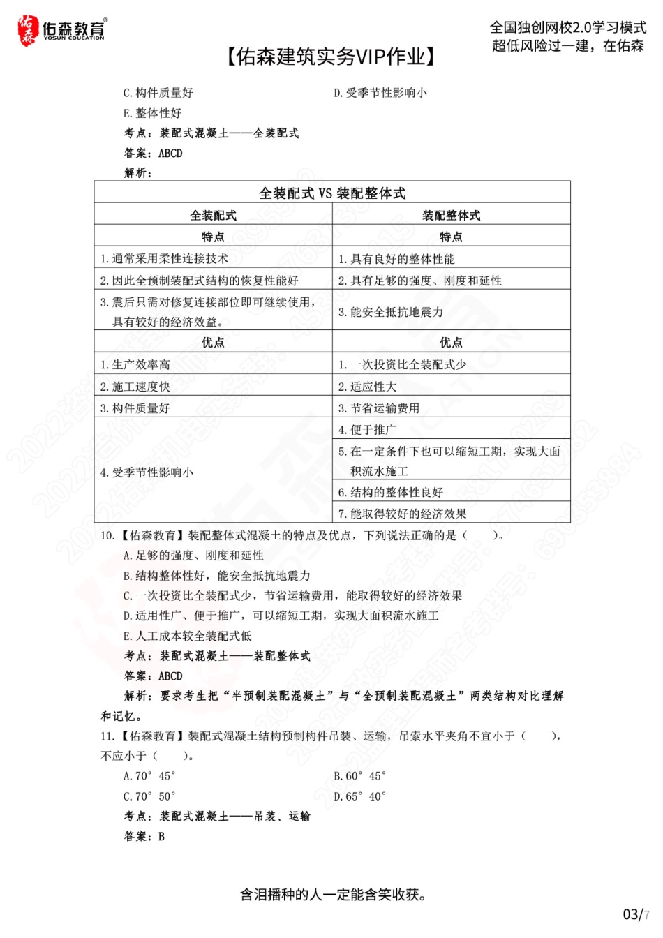 【佑森建筑实务VIP作业答案】：7月13日.pdf_第3页