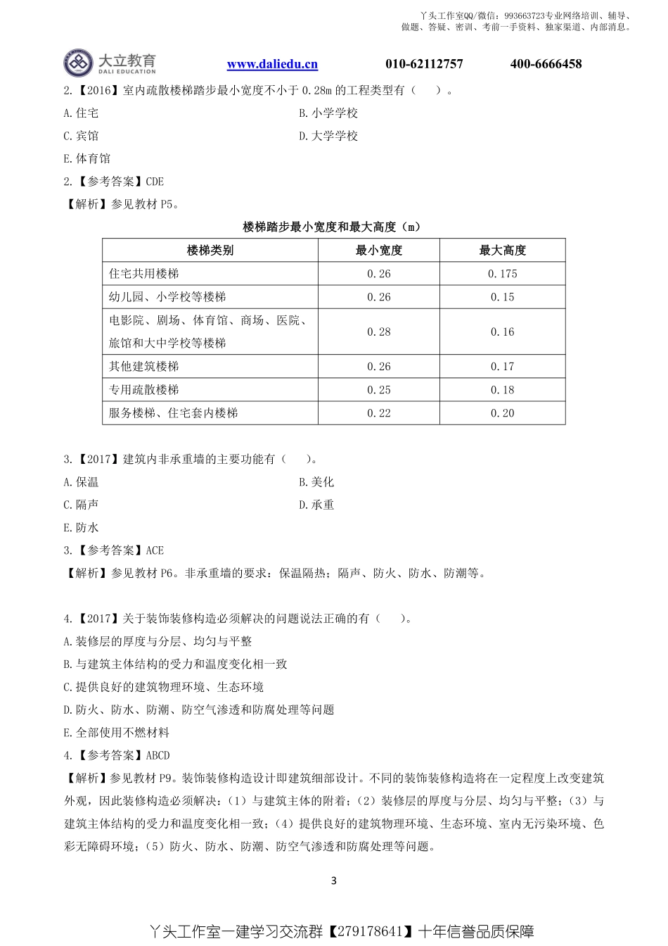 WM_2022一建《建筑》章节题及参考答案.pdf_第3页
