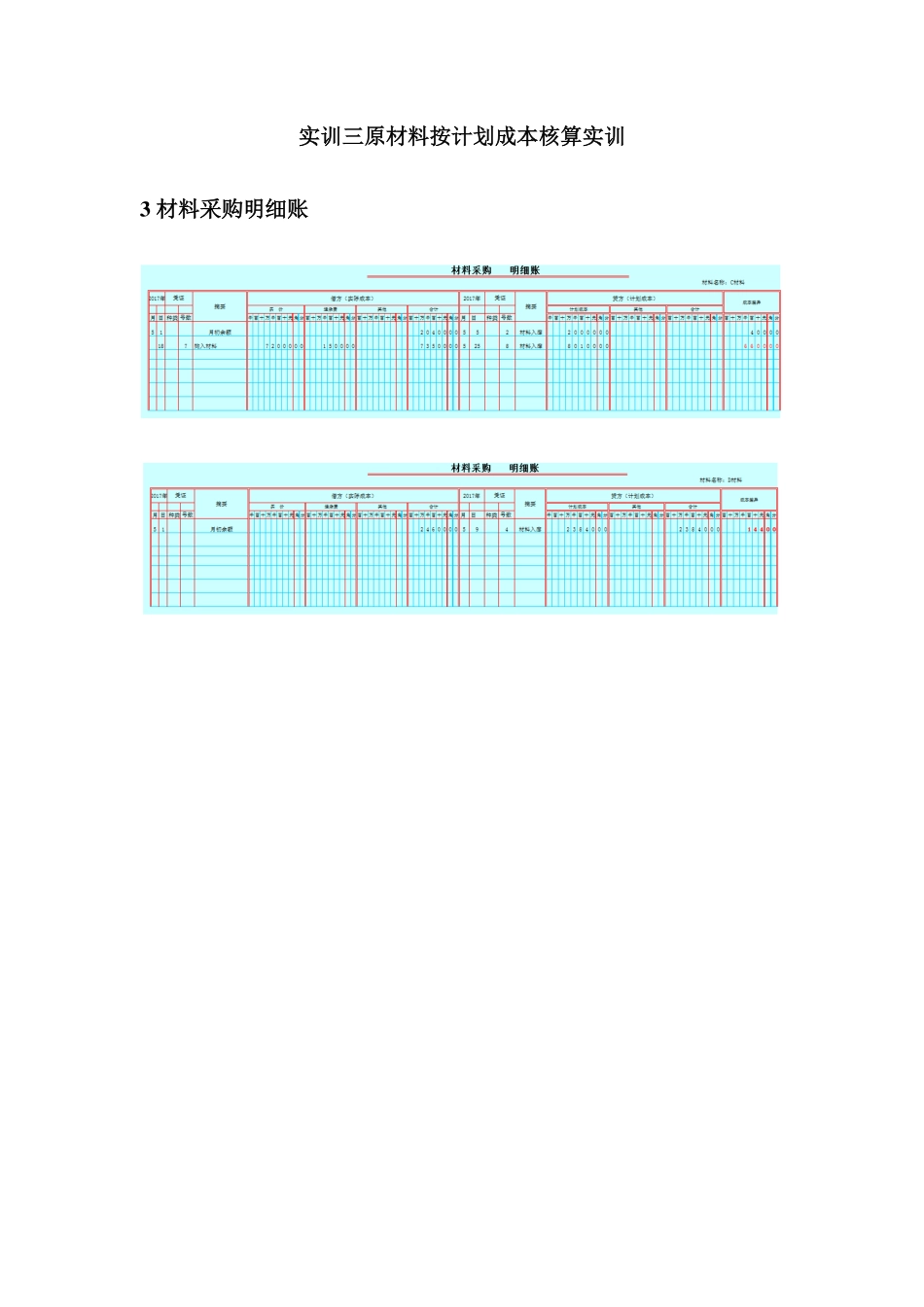 实训三材料采购明细账.pdf_第1页