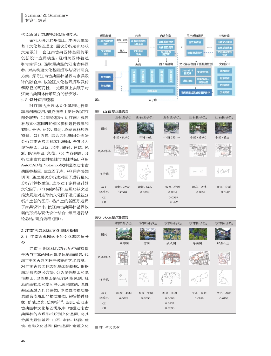 江南古典园林文化基因在家具设计中的创新应用研究.pdf_第2页