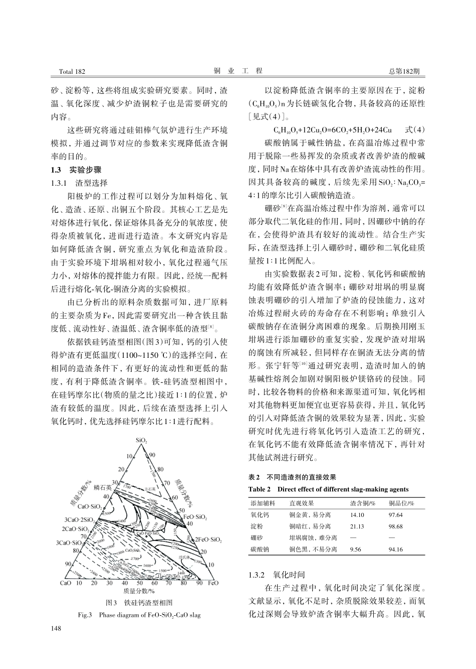 降低废杂铜冶炼渣含铜研究.pdf_第3页