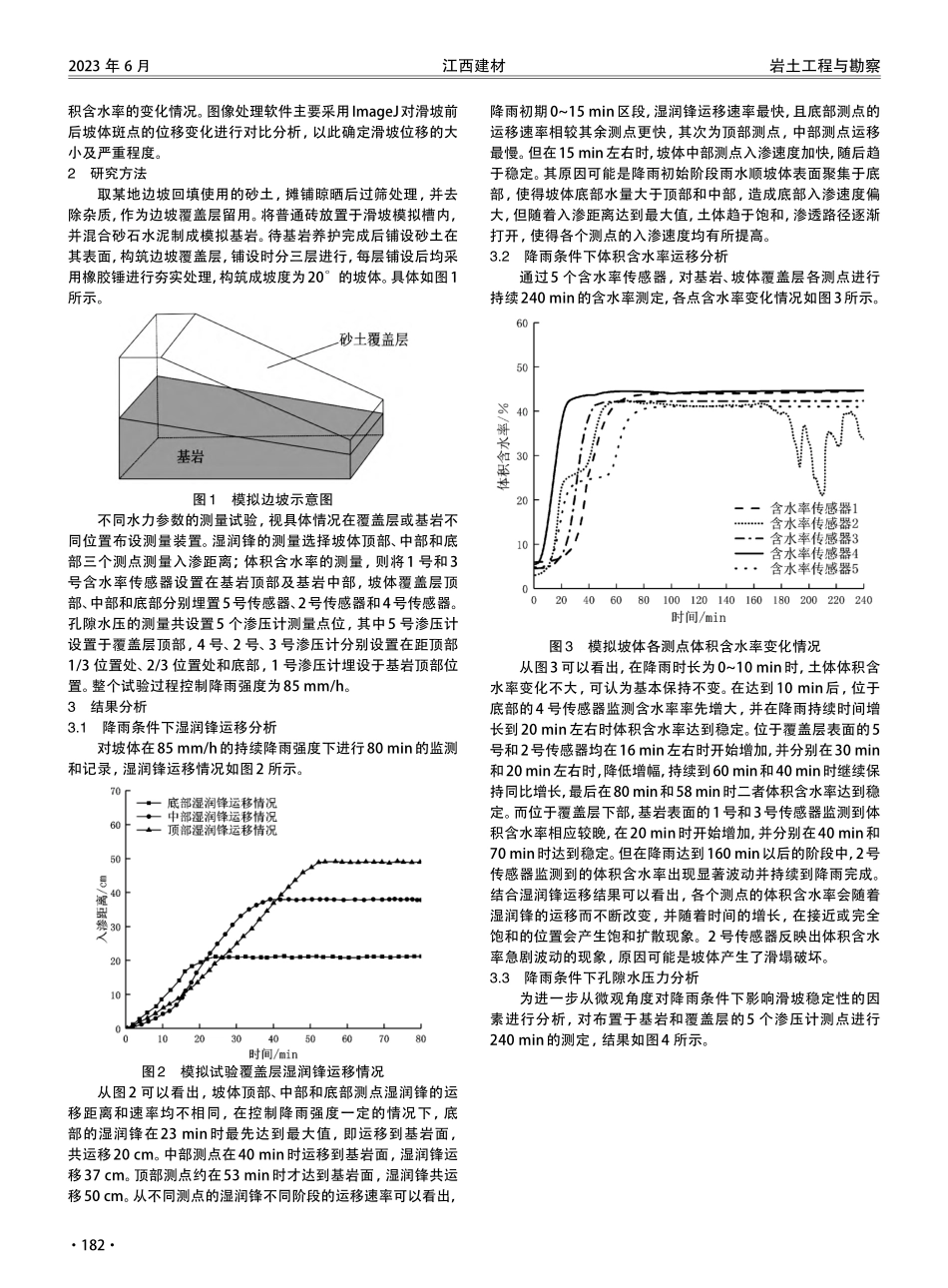 降雨条件下滑坡变形稳定性分析.pdf_第2页