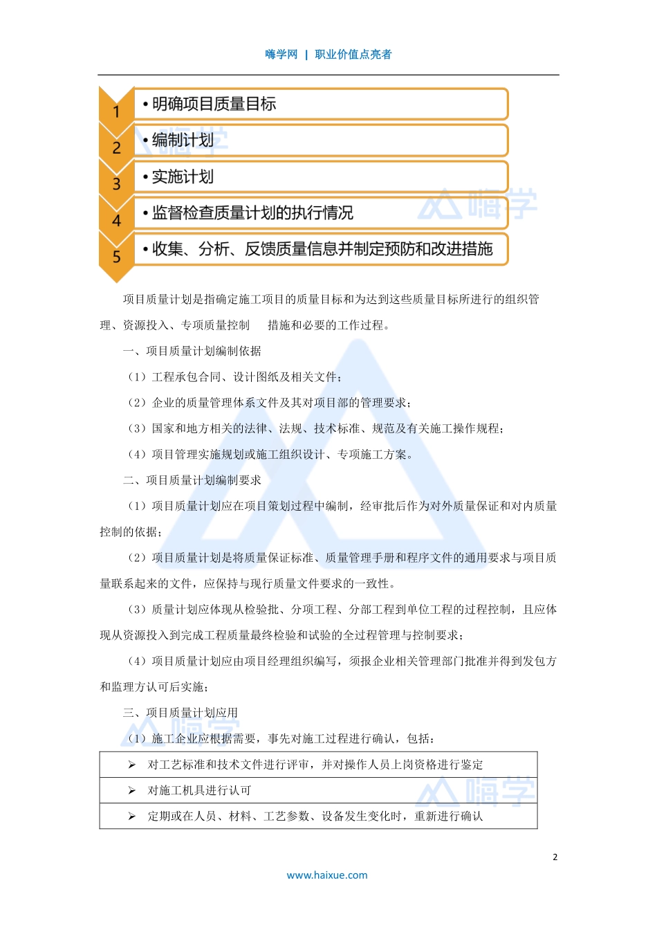 1A420000-（54）建筑工程项目管理-项目质量计划管理及材料质量管理.pdf_第2页